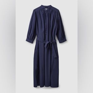 COS Puff Sleeve Belted Dress